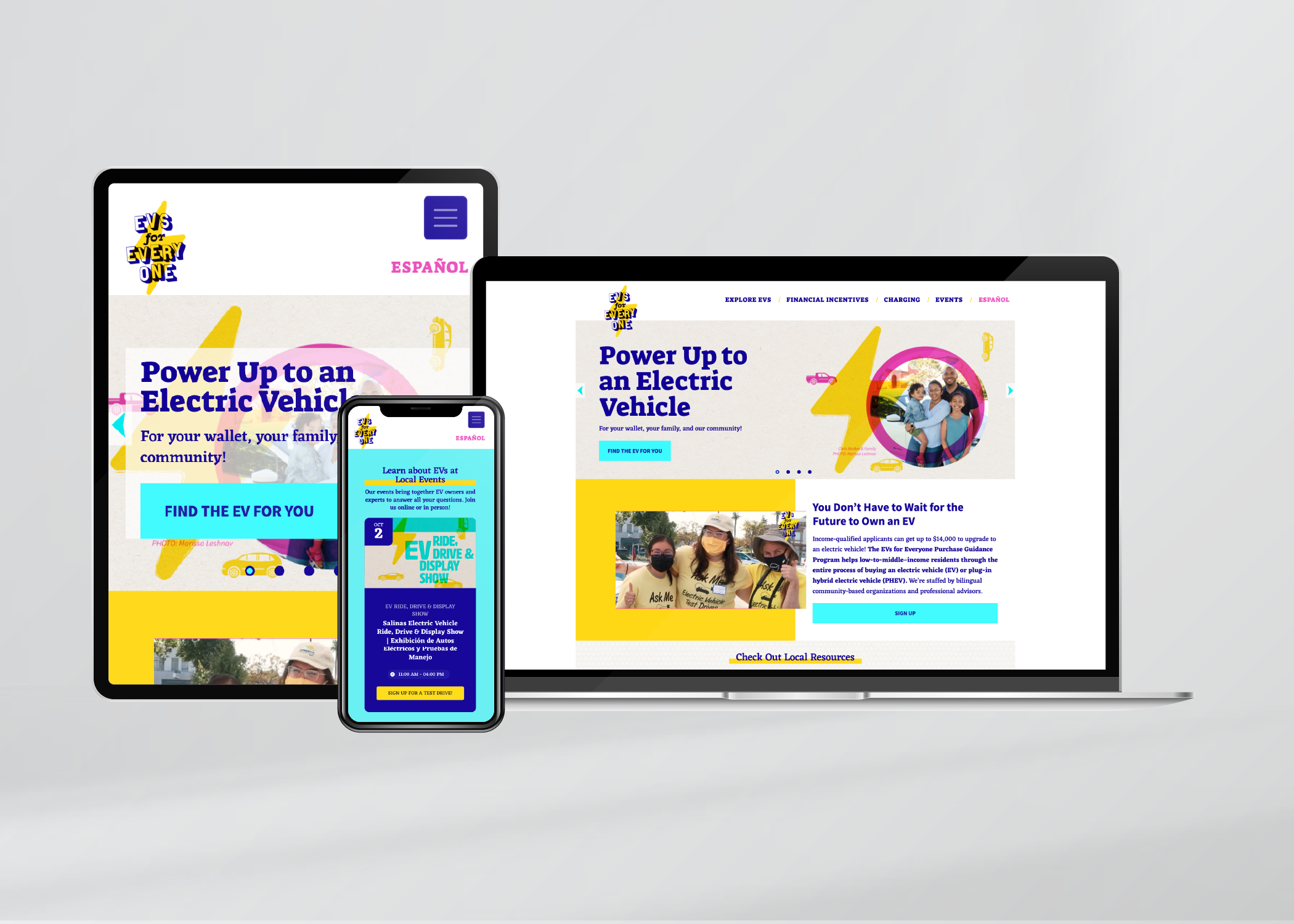 Web design & development, phase 1