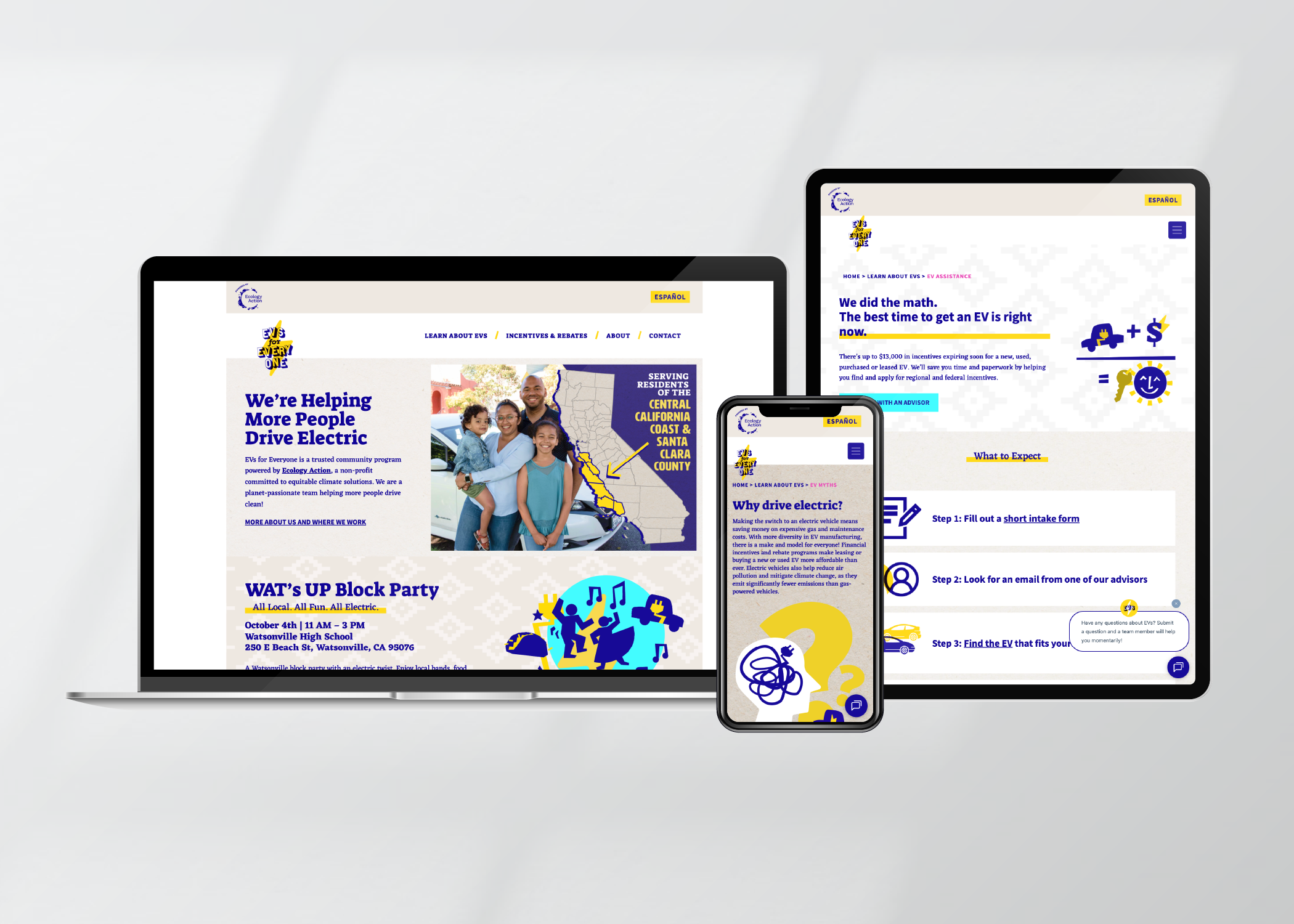 Web design & development, phase 2