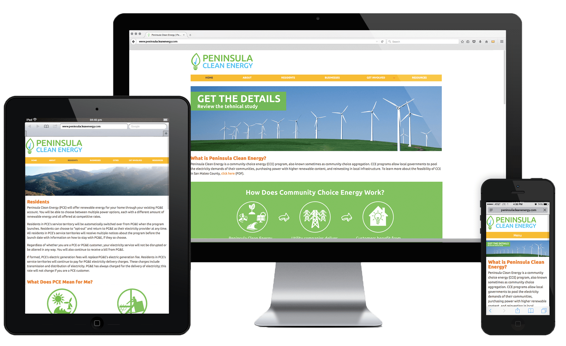 Web design & development, phase 1