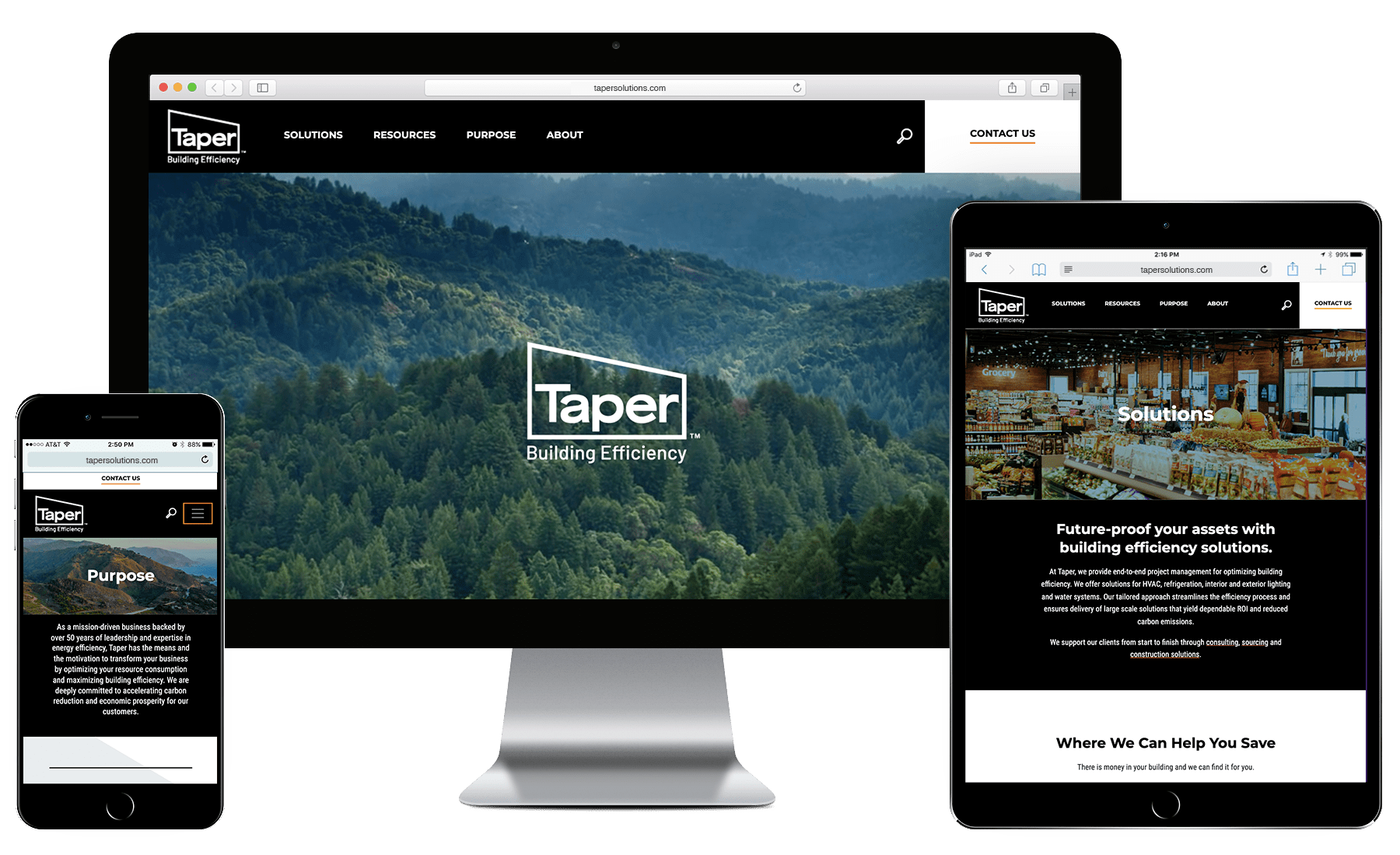 Web design & development, phase 1