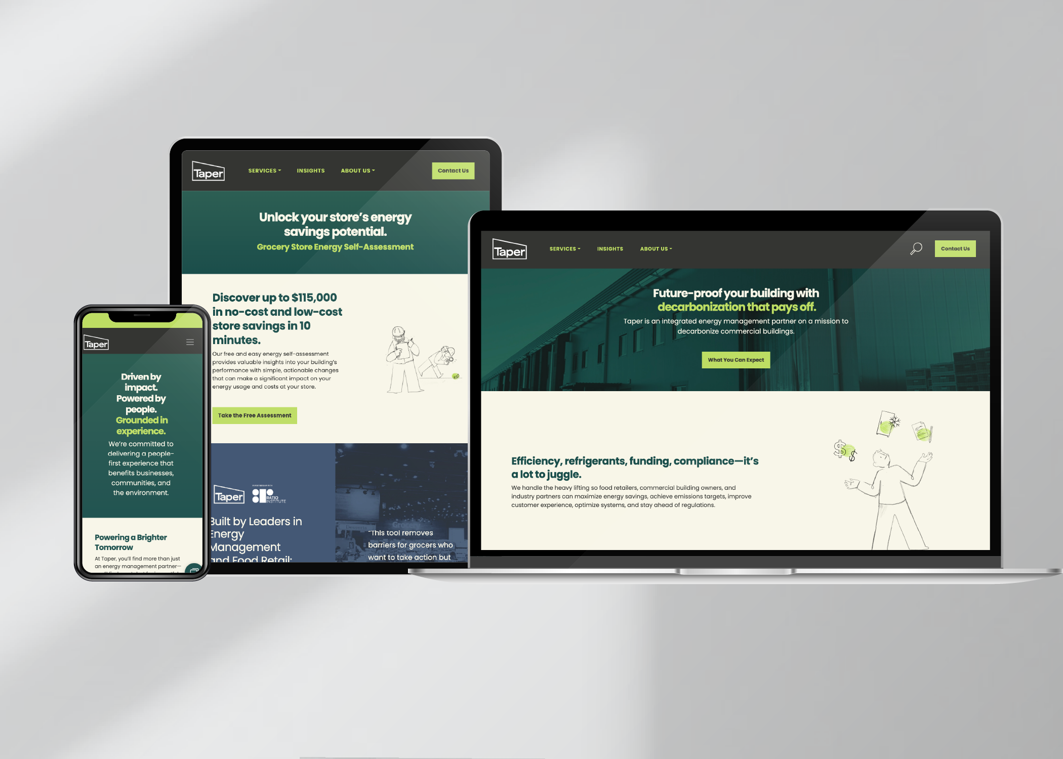 Web design & development, phase 2
