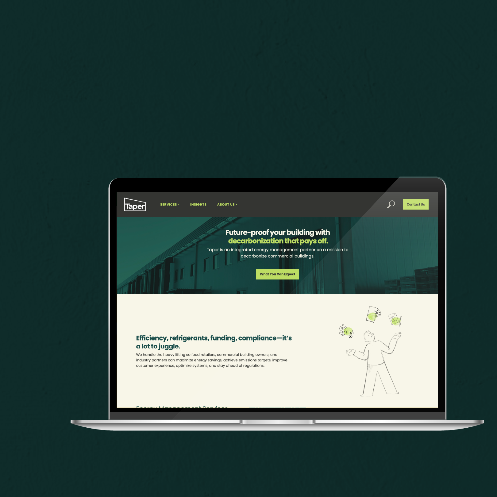 Taper website